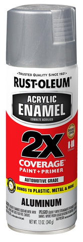 Rust-Oleum Automotive 314030 Automotive Spray Paint, Aluminum, 11 oz, Can